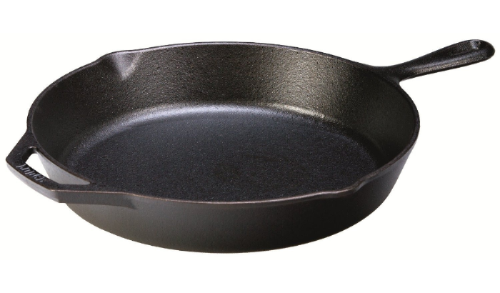 Lodge Cast Iron Chef Collection Stir Fry Skillet, Pre-seasoned - 12-in Wok