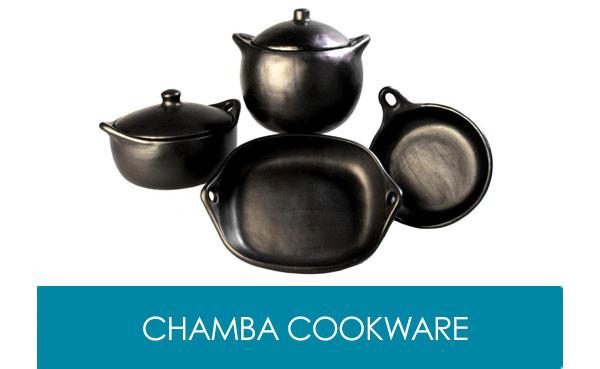 Black Clay, La Chamba Round Saute Pan - Medium