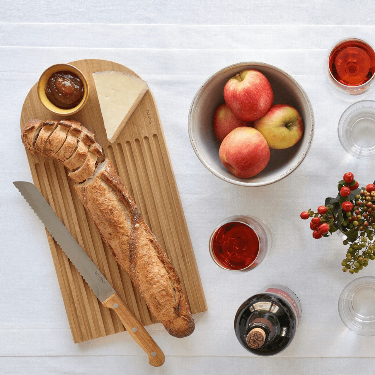 Bambu Arch Bread Board