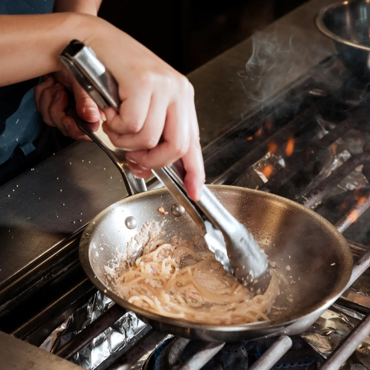 MADE IN Stainless Steel Fry Pan - 8", 10", 12"