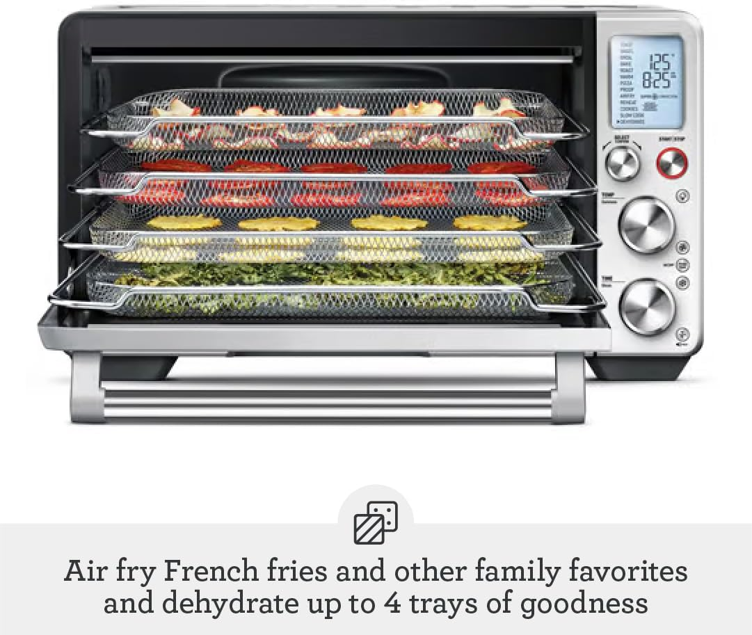 Breville Smart Oven® Air Fryer Pro, Convection Countertop Oven, Air Fryer Toaster Oven Combo - Brushed Stainless Steel