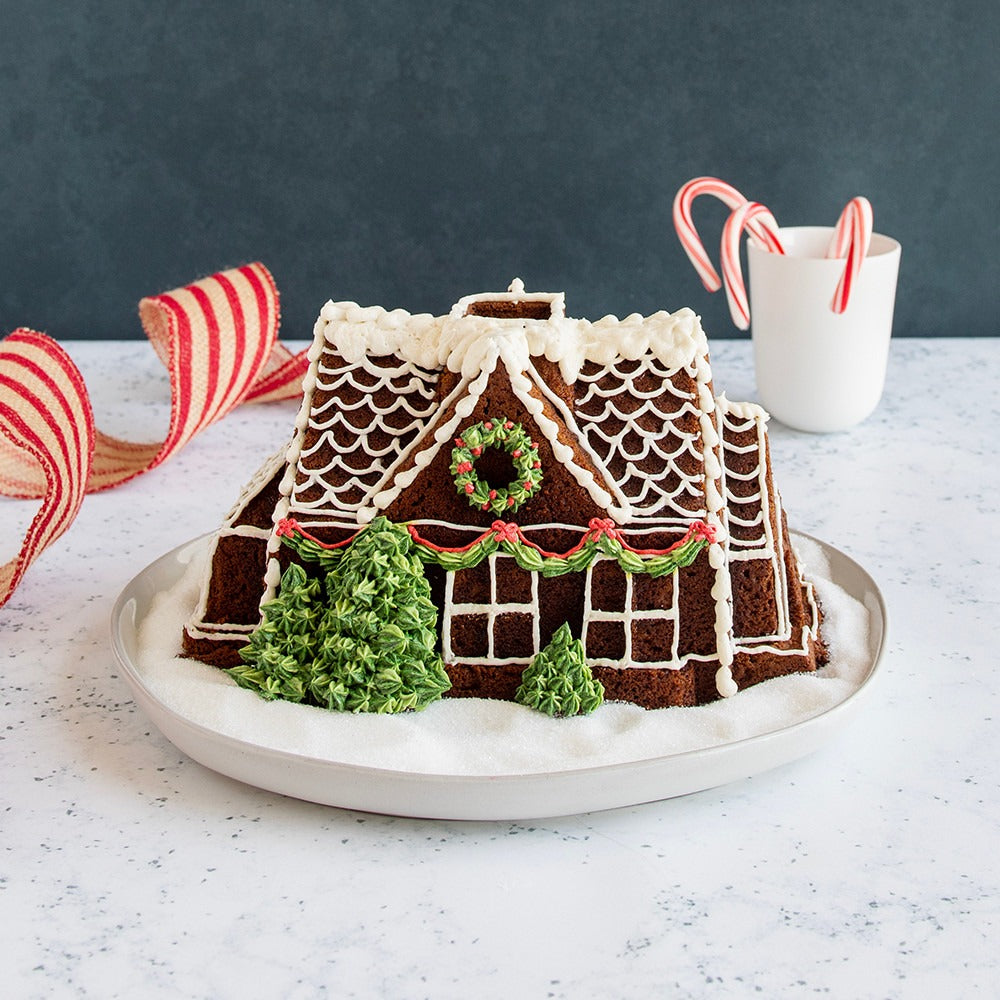 Nordic Ware Gingerbread House Bundt