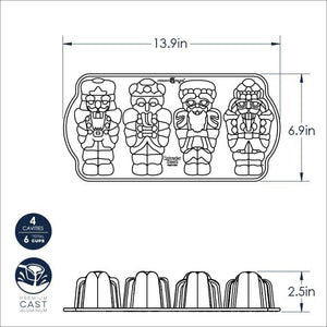 Nordic Ware Nutcracker Cakelet