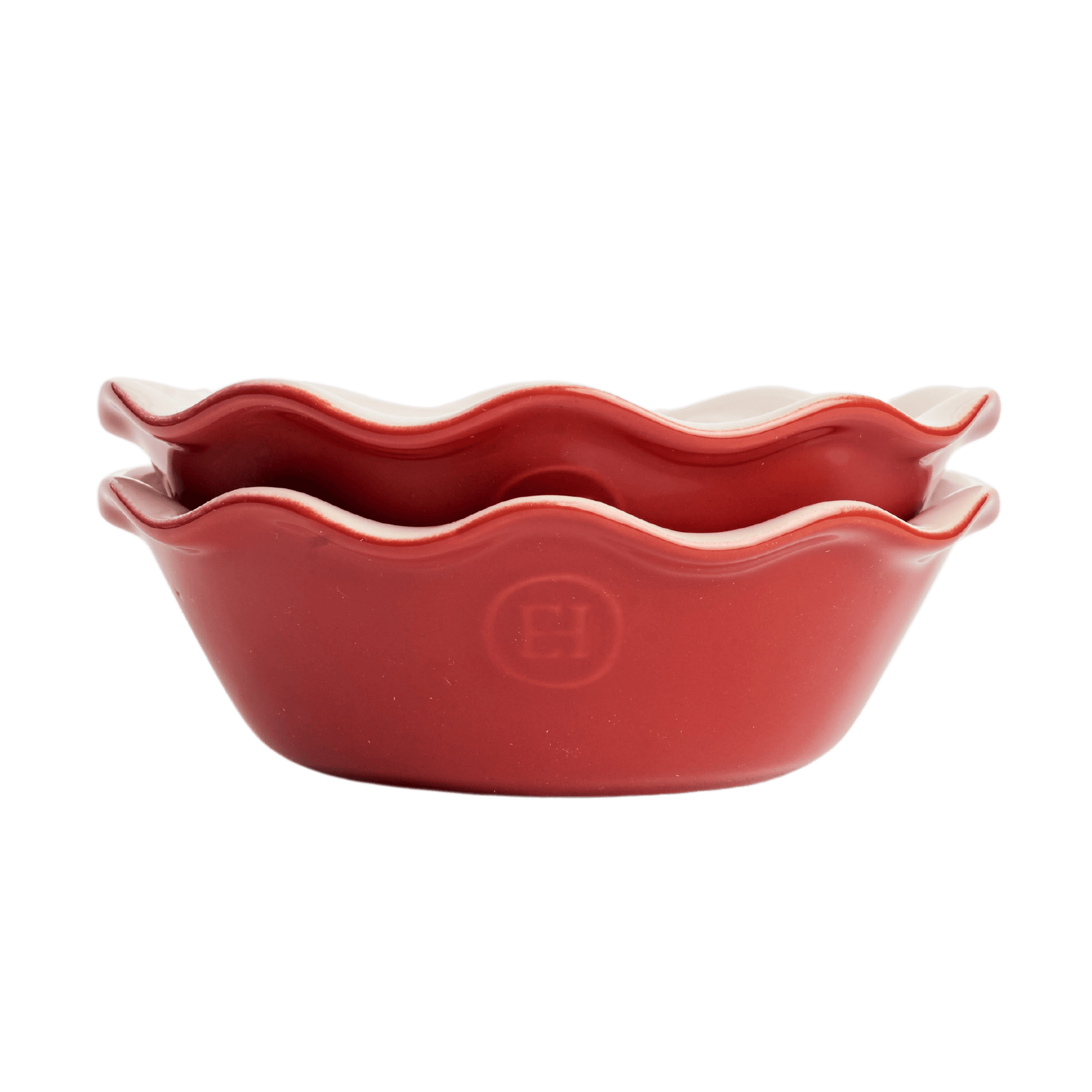 Emile Henry Mini Pie, Rouge Set of 2