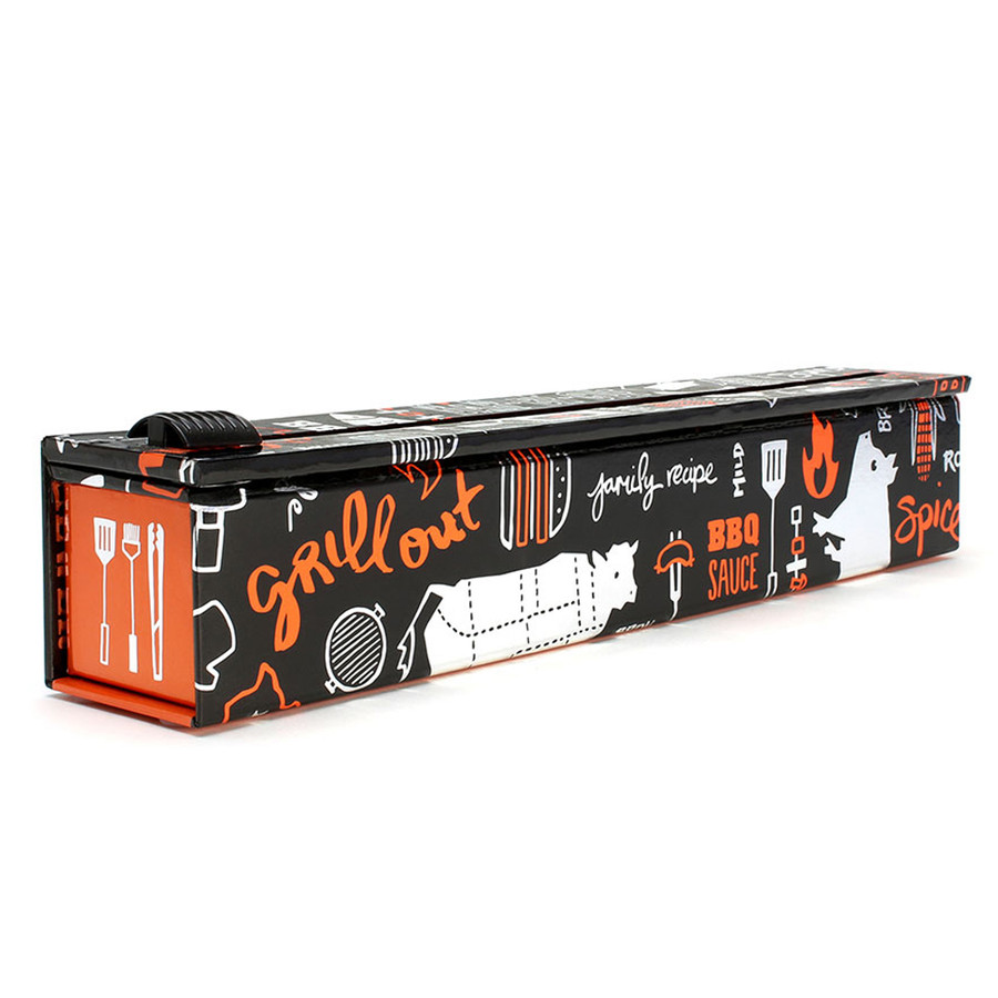 ChicWrap Aluminum Foil Dispenser, BBQ Themed