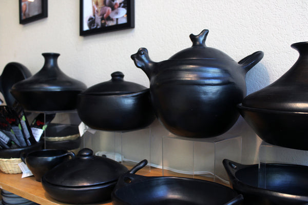 La Chamba Soup & Bean Pots Authentic Black Clay Cookware - MyToque