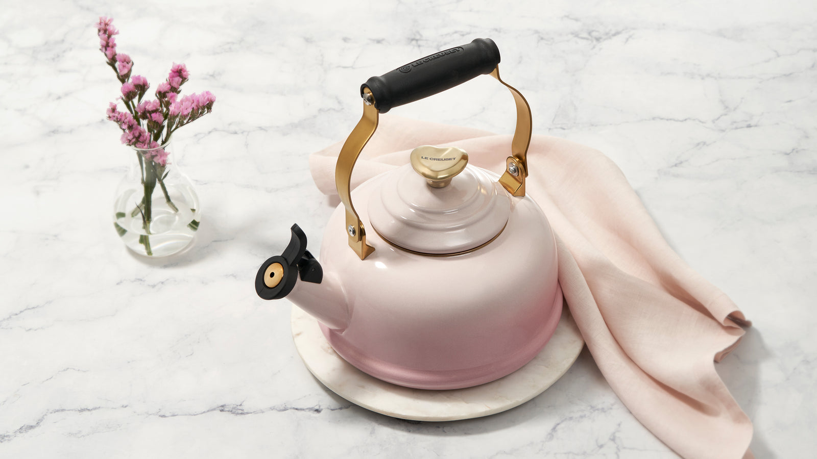 Le Creuset Mini Cocotte, Cerise with Gold Knob - MyToque