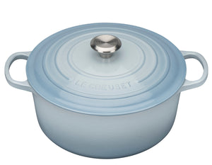 Le Creuset 5.5 Quart Round Oven - Coastal Blue