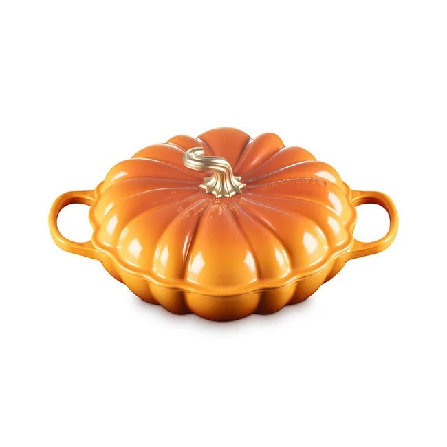 Le Creuset Pumpkin Braiser - Persimmon