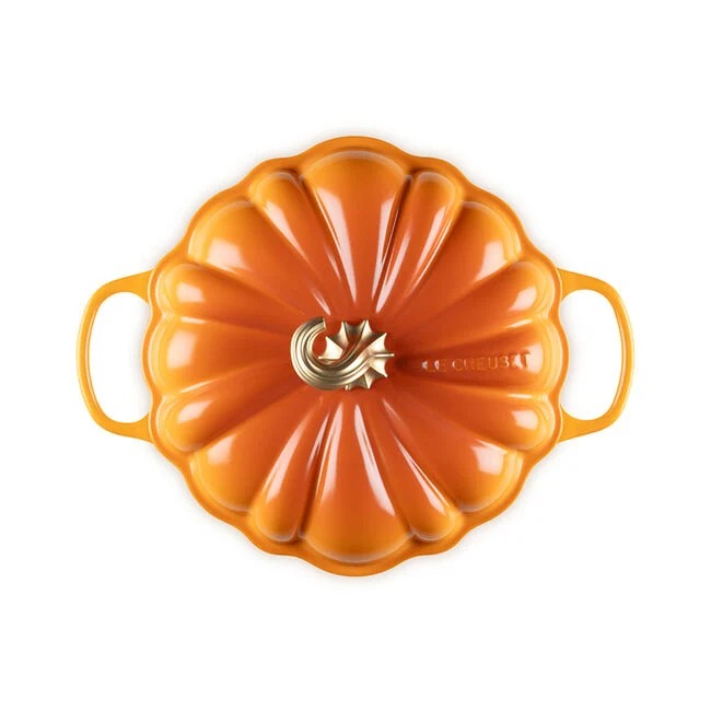 Le Creuset Pumpkin Braiser - Persimmon