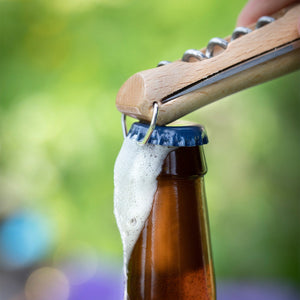 Opinel  No. 10 Corkscrew with Bottle Opener Knife