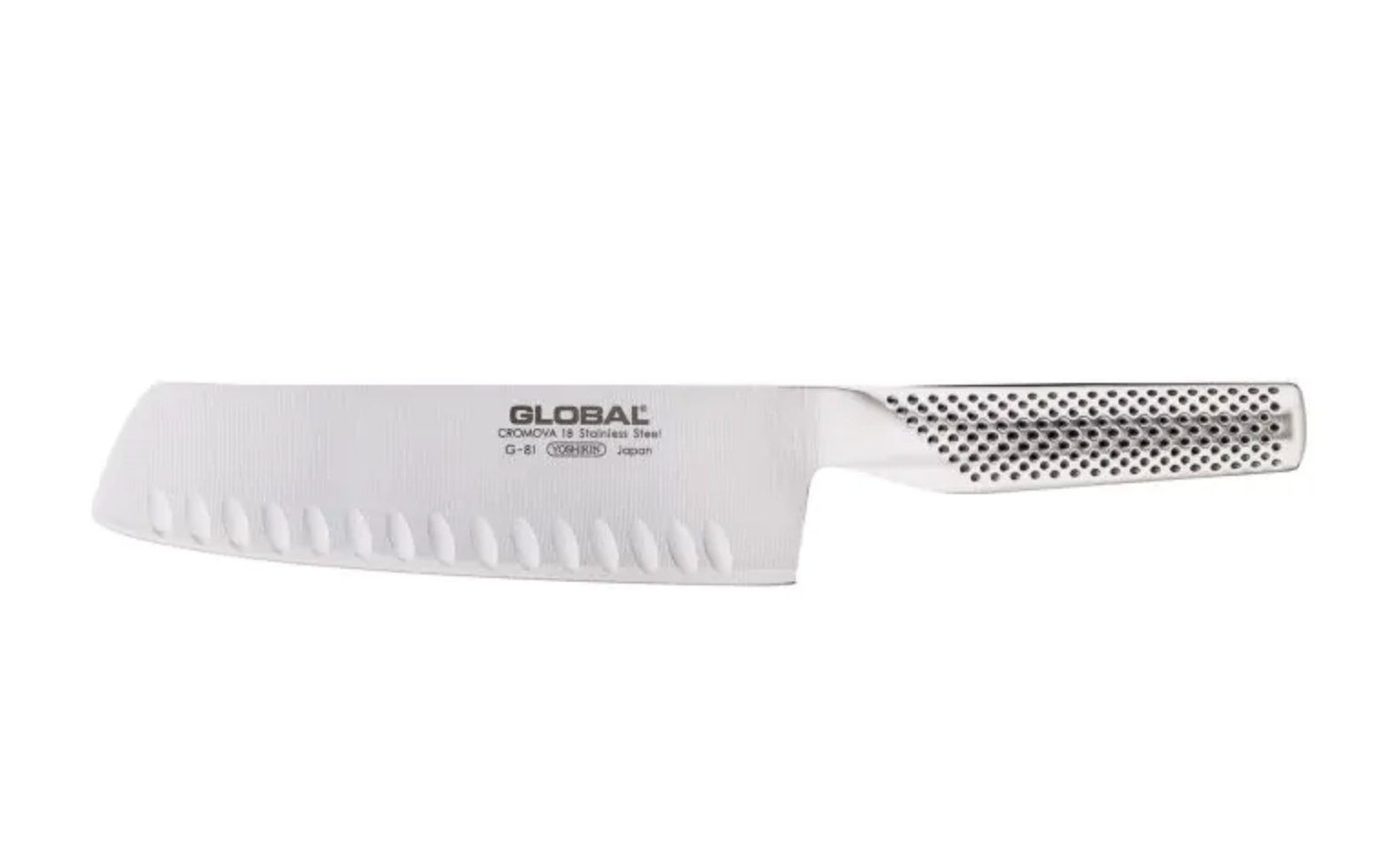 Global Classic 7" Vegetable Knife - Hollow Ground