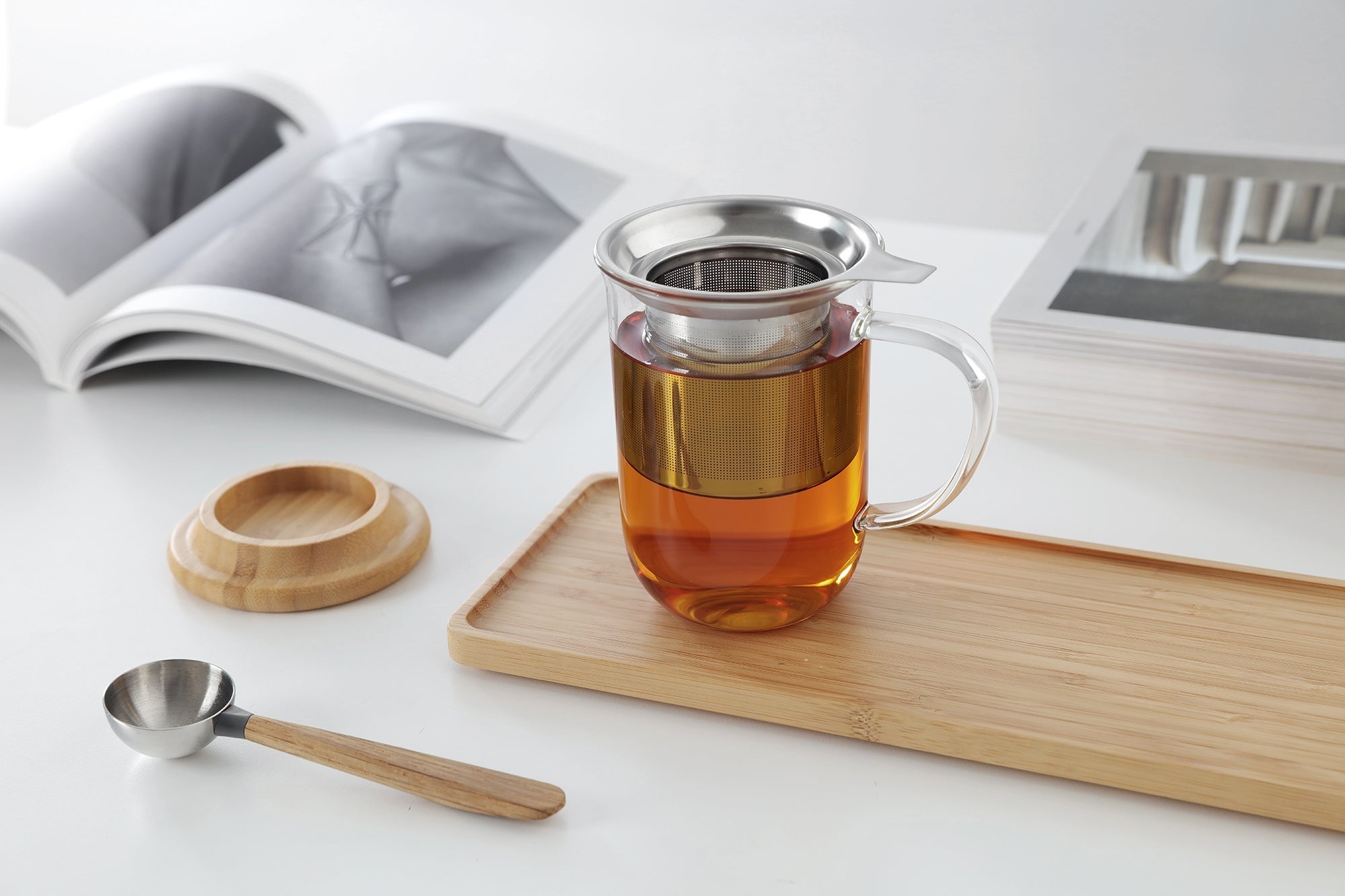 Minima™ Balance Glass Tea Mug - 17oz