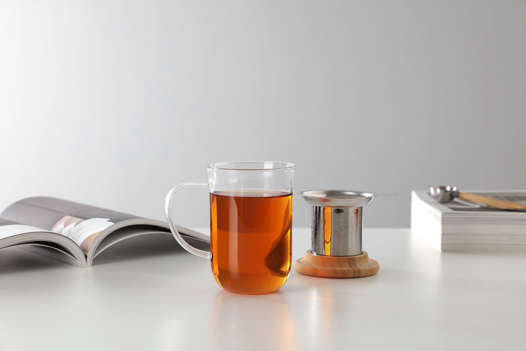 Minima™ Balance Glass Tea Mug - 17oz