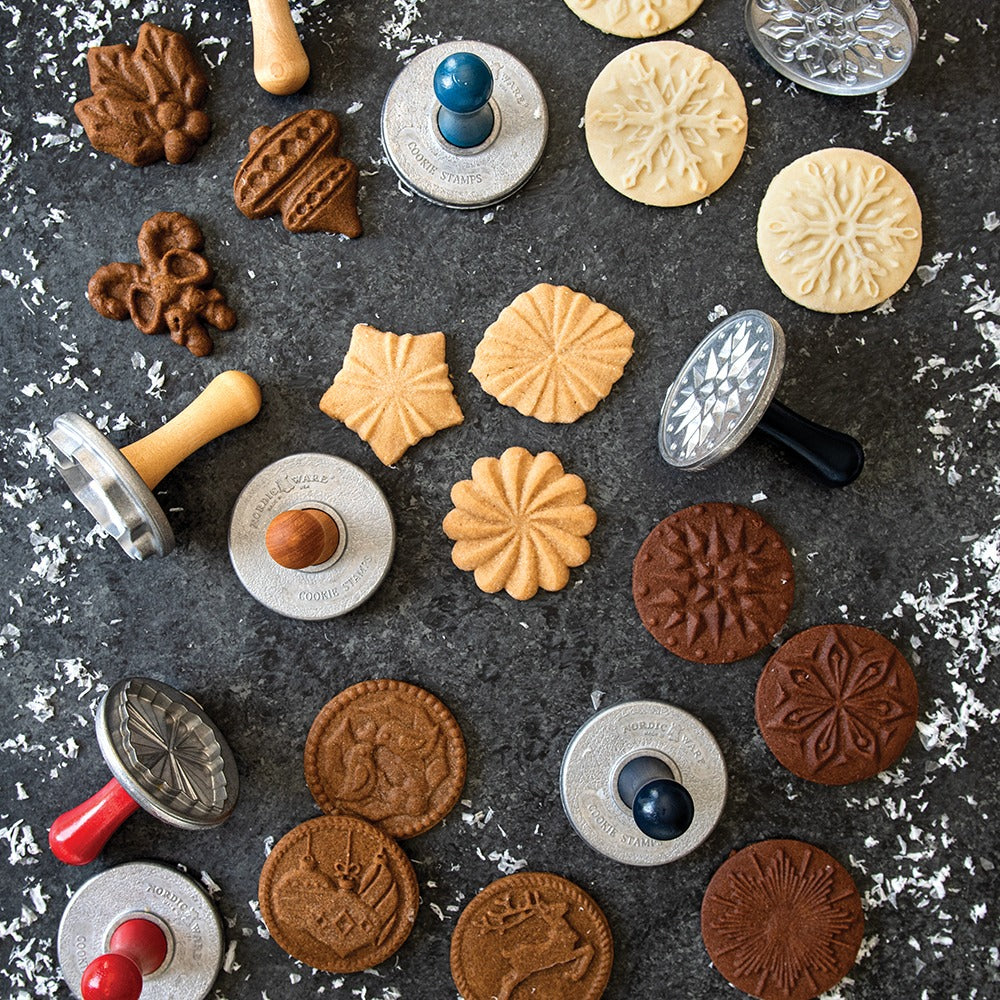 Nordic Ware Cookie Stamps Yuletide