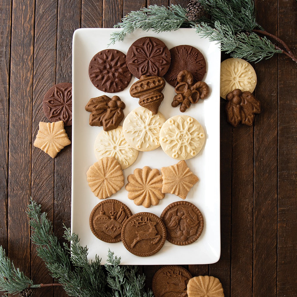 Nordic Ware Cookie Stamps Yuletide