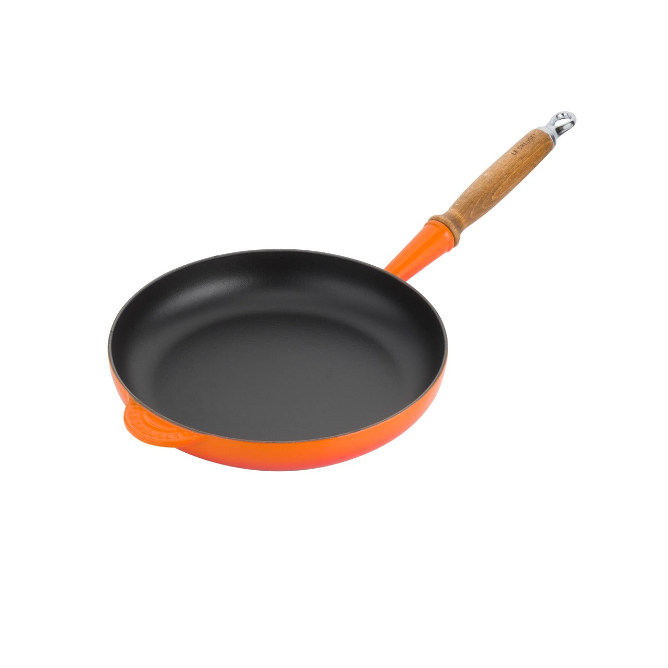 Le Creuset Fry Pan 10.25" Alpine Wood Handle