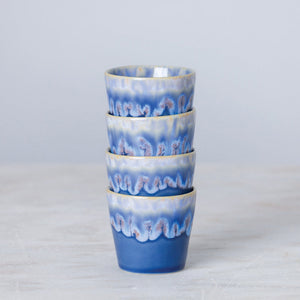 Coffee & Tea Casafina Grepresso Handmade Fine Stoneware Lungo Cup - Denim