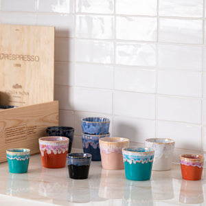 Coffee & Tea Casafina Grepresso Handmade Fine Stoneware Lungo Cup - Denim