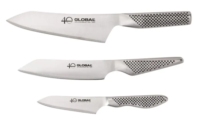 Global 40th Anniversary 3-Piece Knife Set