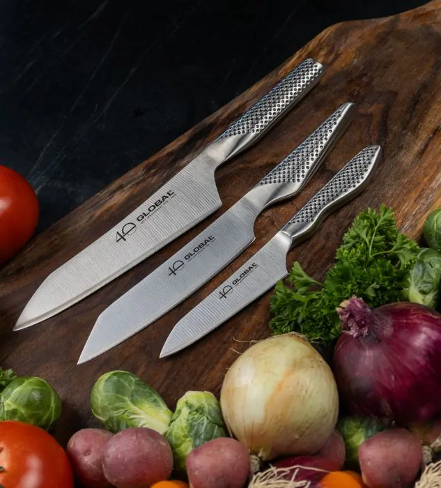 Global 40th Anniversary 3-Piece Knife Set