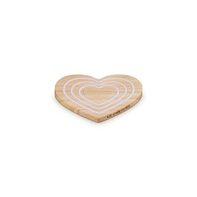 Le Creuset Heart-Shaped Magnetic Wooden Trivet