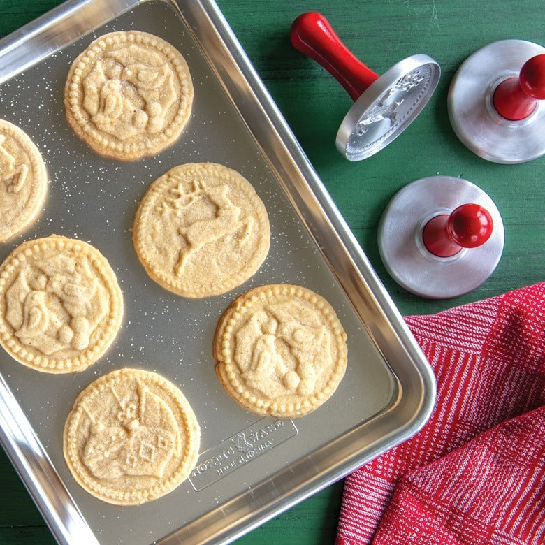 Nordic Ware Cookie Stamps Yuletide