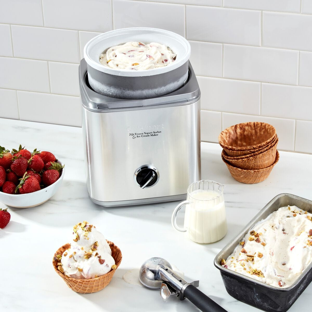 Cuisinart ice cream frozen yogurt & sorbet maker recipes sale