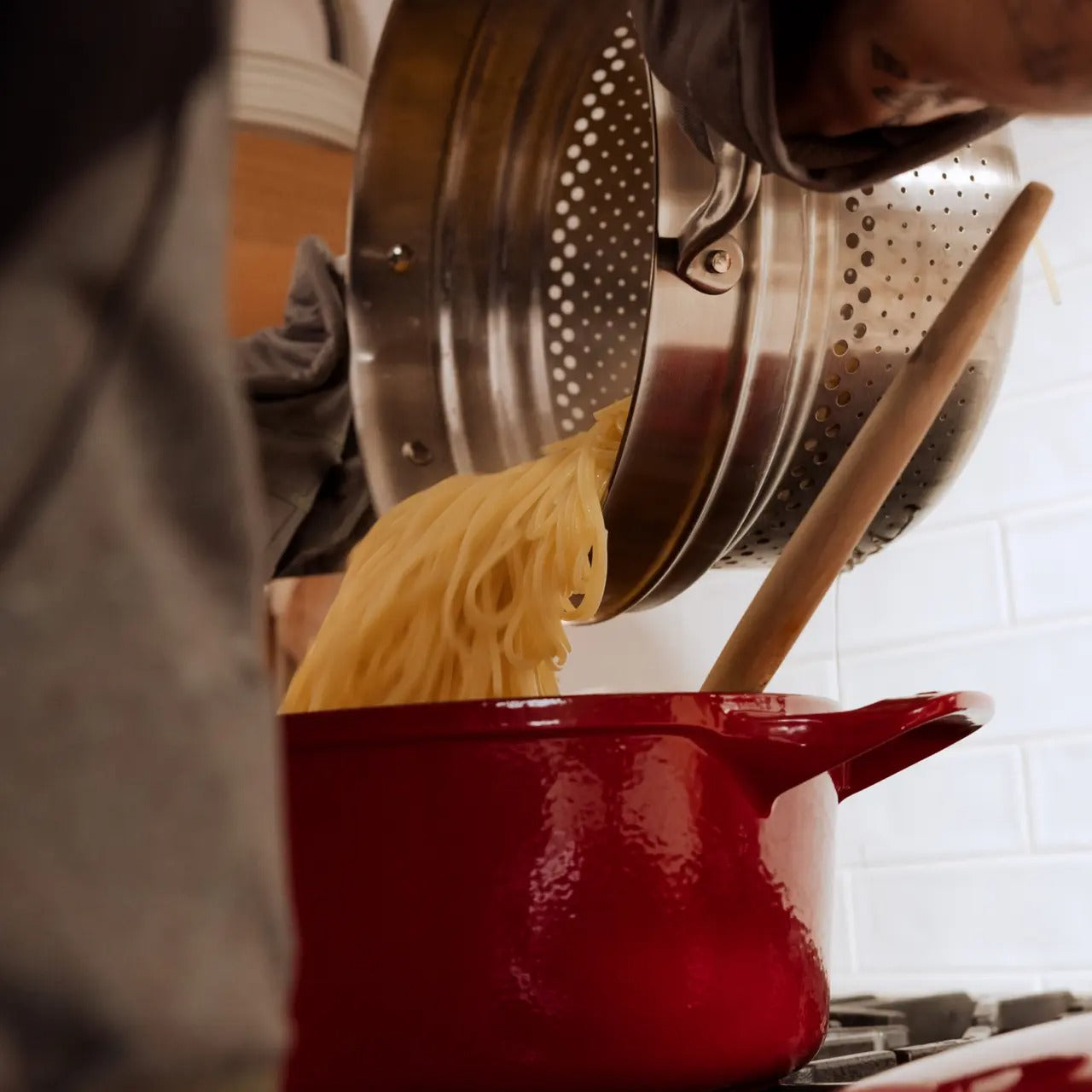 MADE IN Stainless Steel Pasta Insert