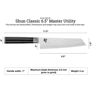 Cutlery Shun Classic 6.5" Master Utility