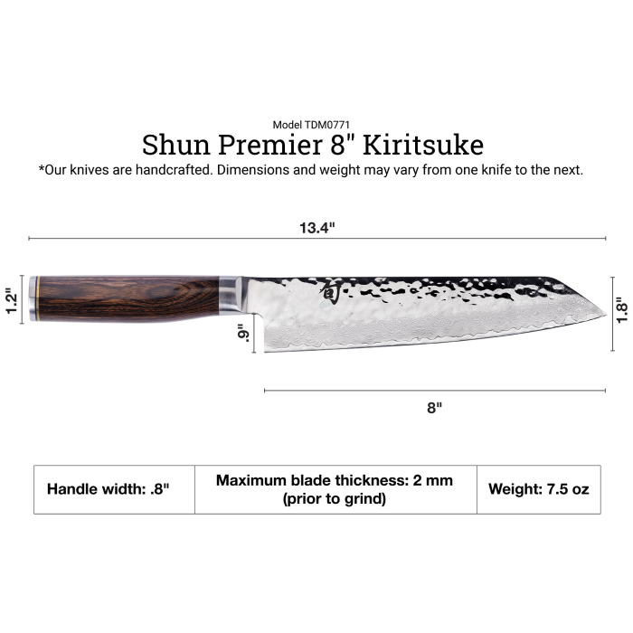 Shun Premier 8" Kiritsuke