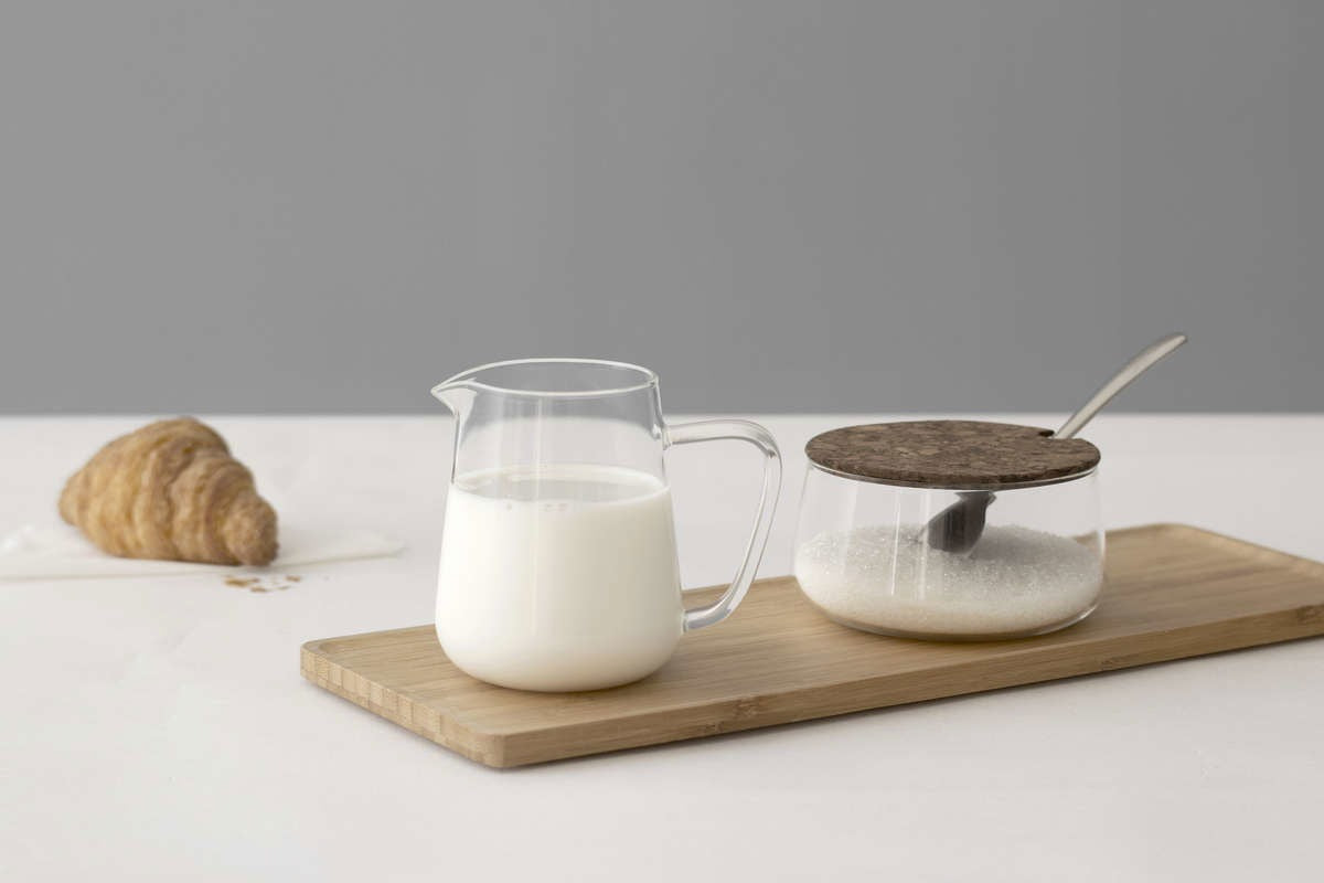 Classic™ Glass Milk And Sugar set