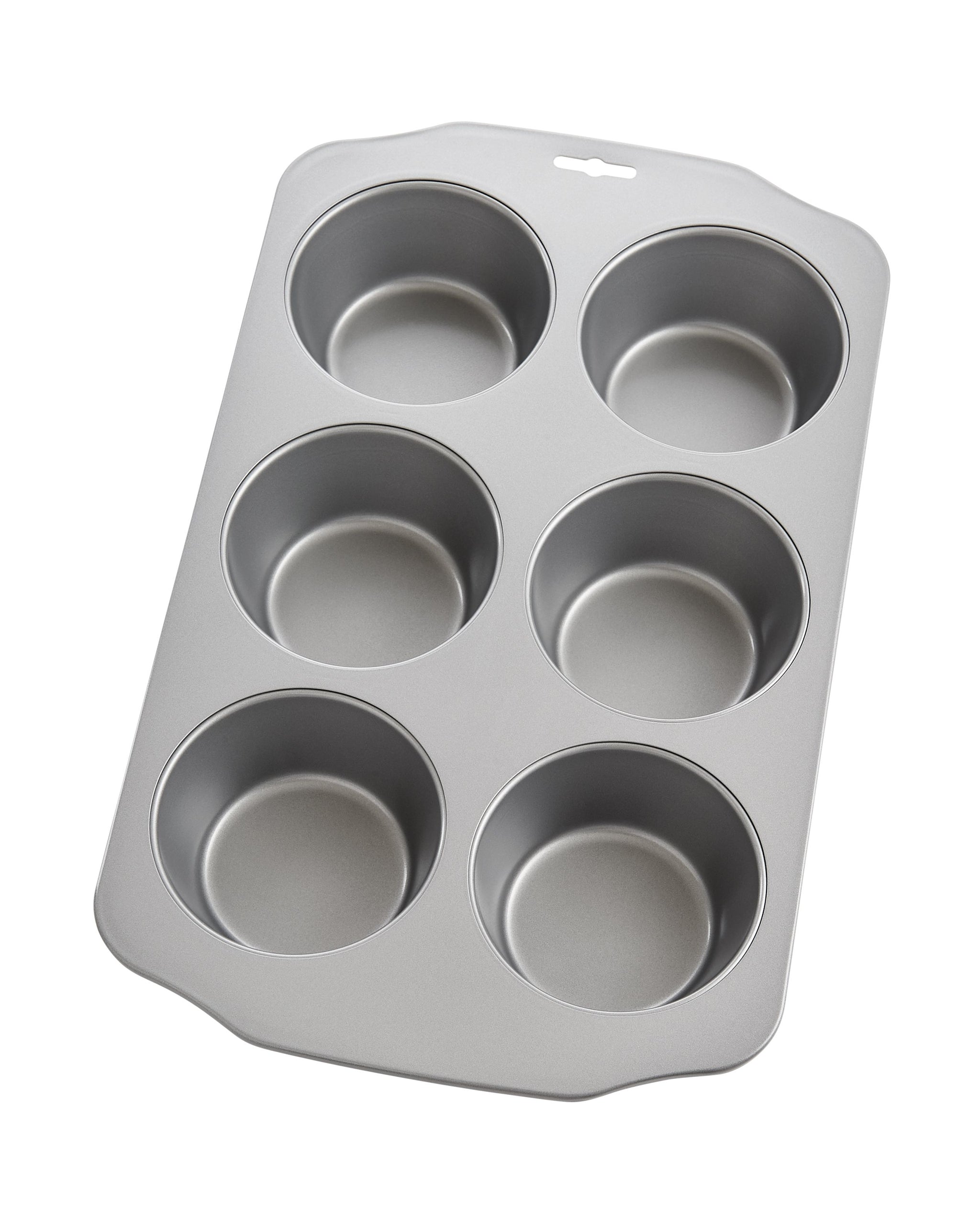 Trudeau Structure Silicone Pro Jumbo Muffin Pan, 6 Cavity
