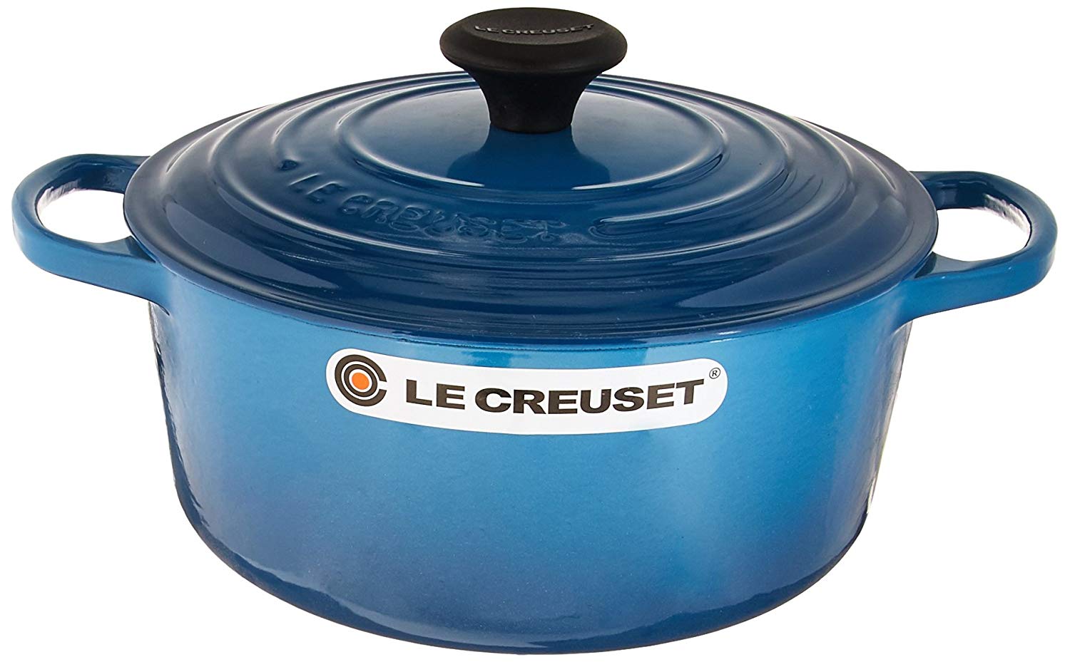 Shop Le Creuset Marble Cast Iron 4.5-Quart Round Dutch Oven