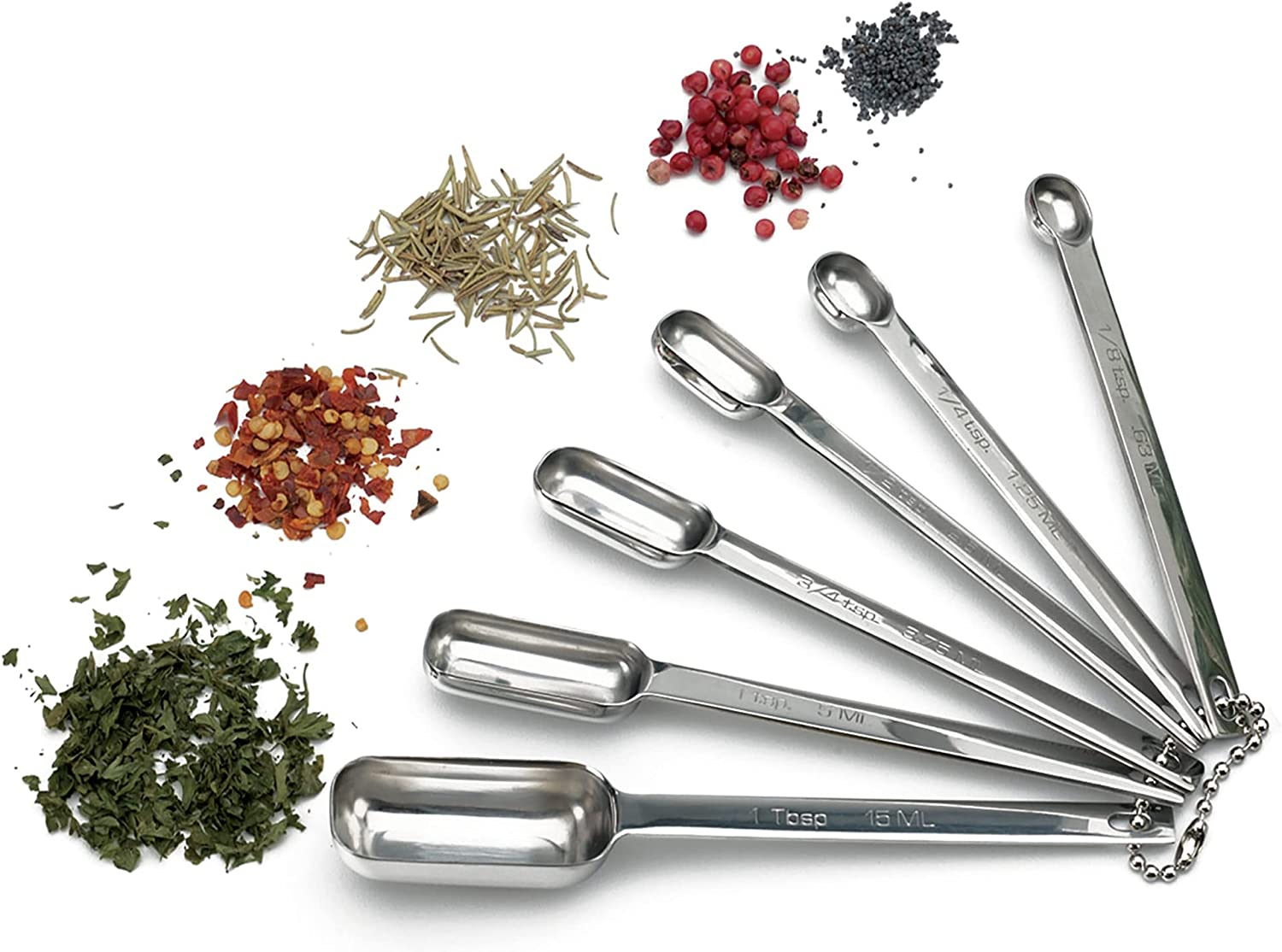 Cuisipro 5 -Piece Stainless Steel Measuring Spoon Set