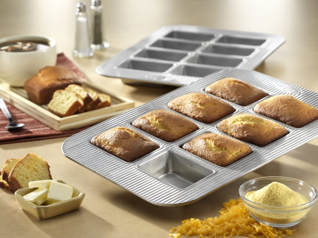 USA Pan Mini Muffin Pan, 24-Well