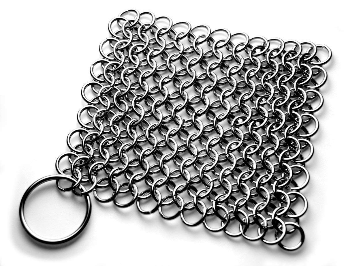 Chain-Mail Scrubbers Cast Iron Review