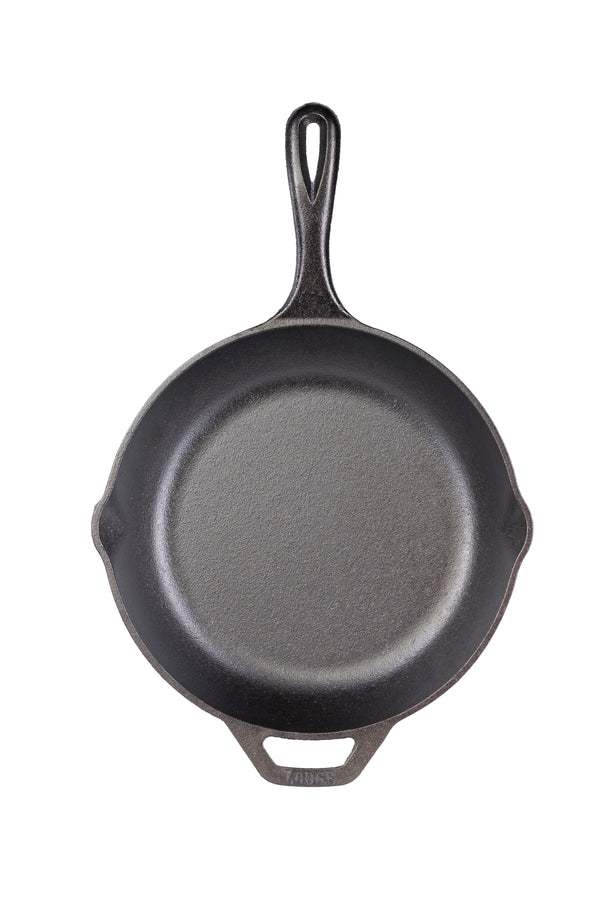 Smithey Ironware No. 10 Cast Iron Chef Skillet, 10-Inch