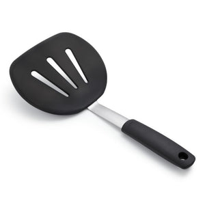Pancake Spatula Silicone Turner For Nonstick Cookware. Flexible