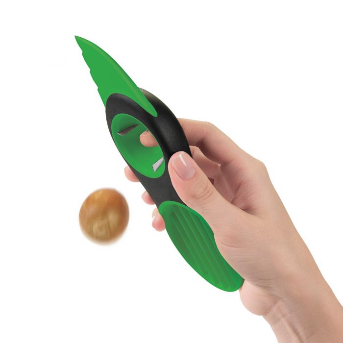 OXO 1252180 3-in-1 Green Avocado Slicer 