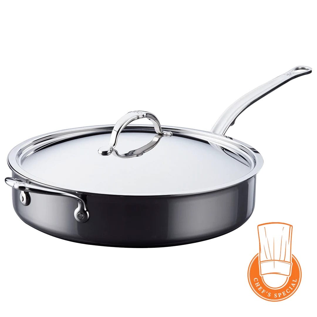 Cookware Hestan Nanobond Covered Sauté w/ Helper Handle 3.5qt