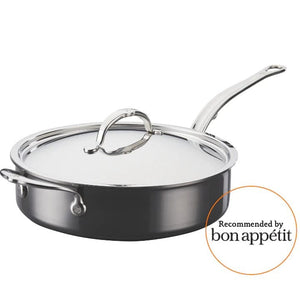 Cookware Hestan Nanobond Covered Sauté w/ Helper Handle 3.5qt