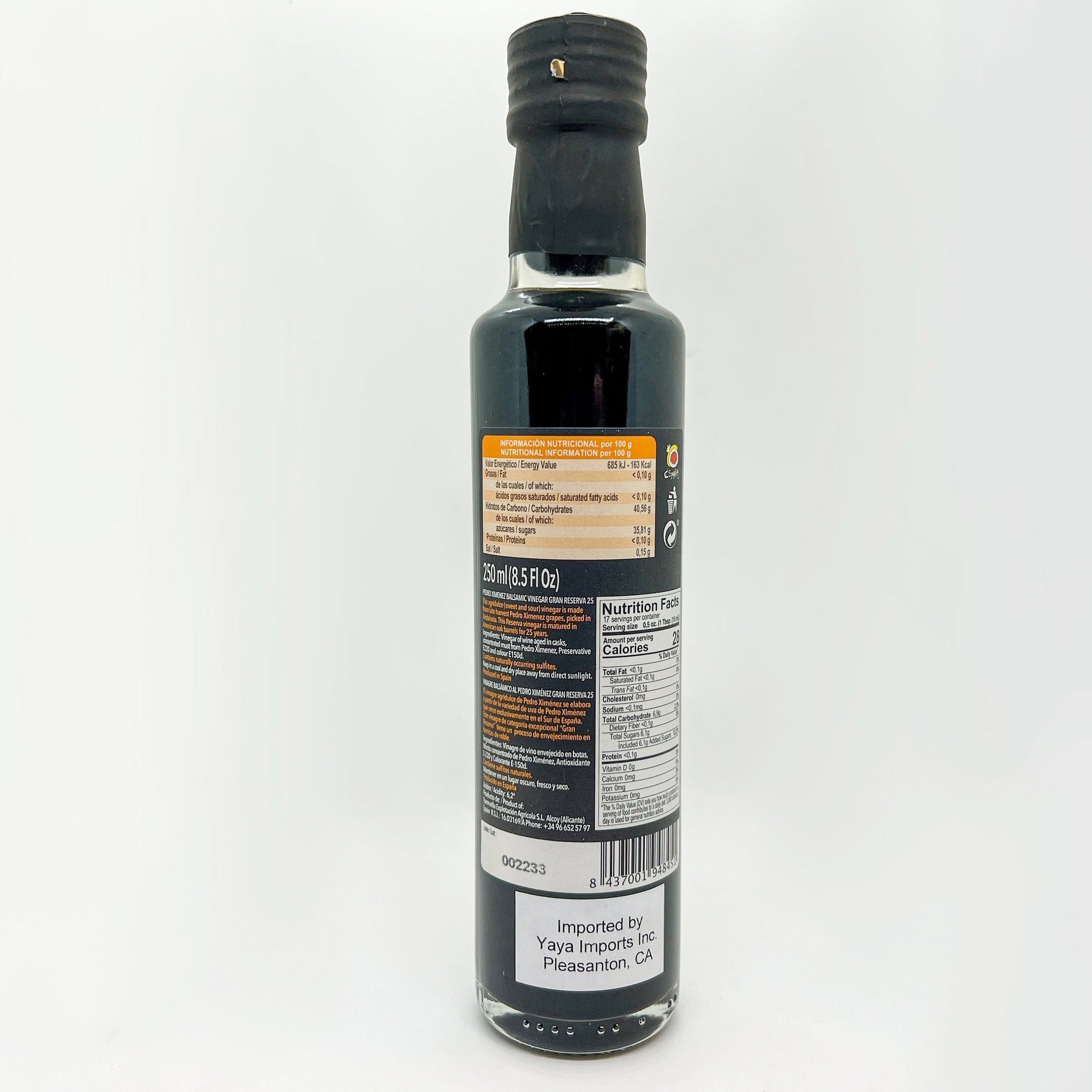 Food Sotaroni Sweet Vinegar Gran Reserva 25