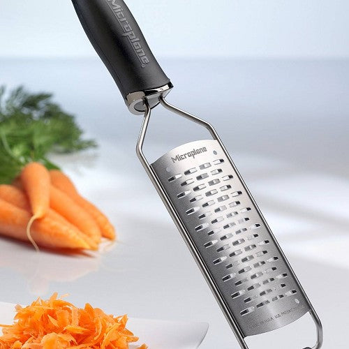 Mixing Bowl Grater Fine Grater for Zesting & Spicing - Black and Grey